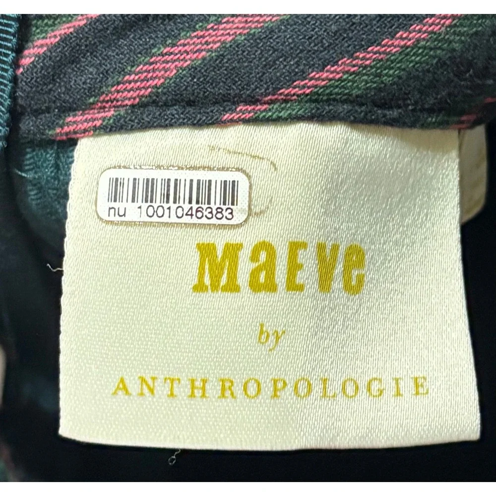 Maeve Anthropologie Womens 0 Skirt Emerald Green Corduroy‎ Mini